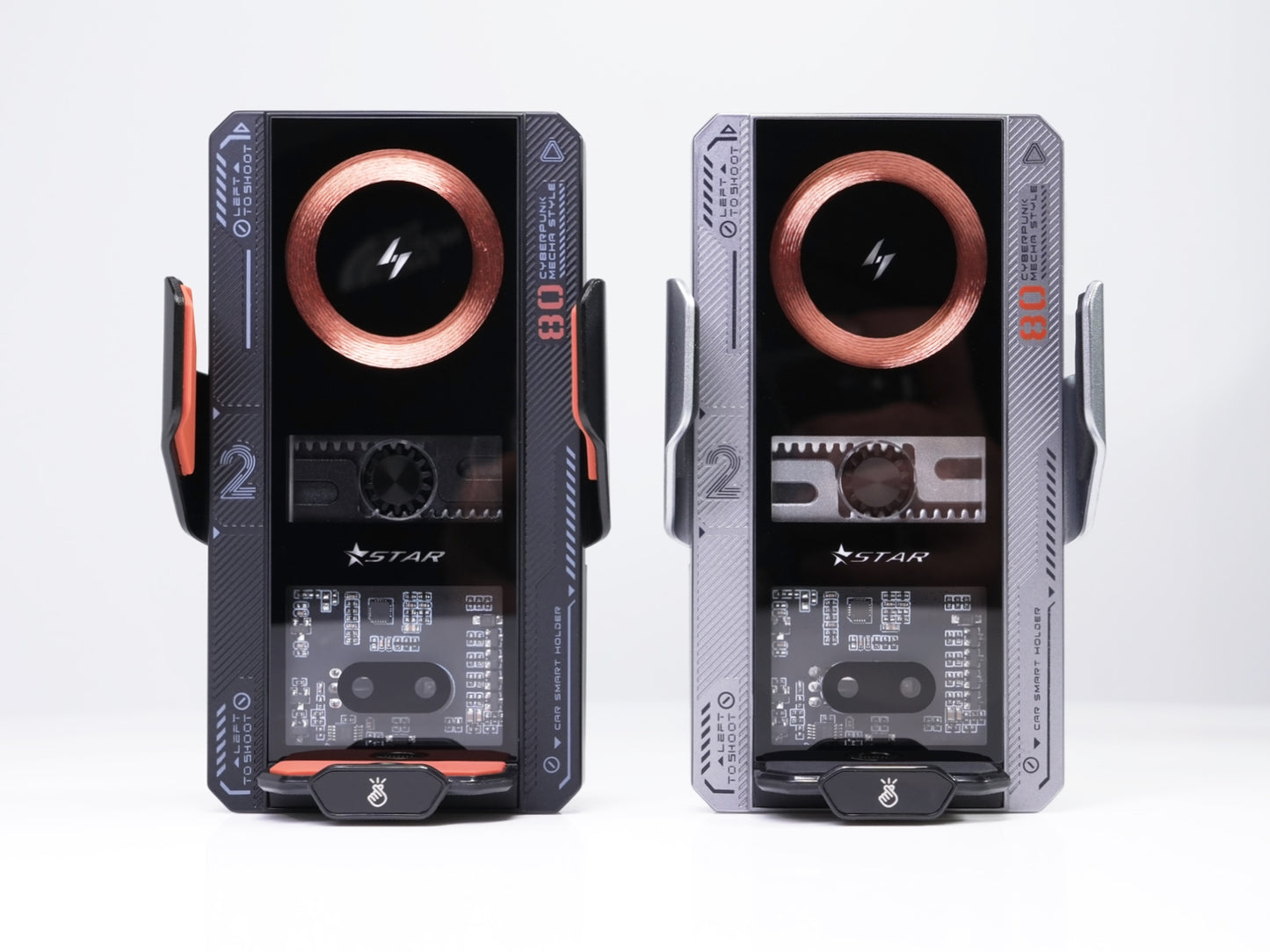 CyberClamp™ – RGB Auto-Clamp Phone Holder