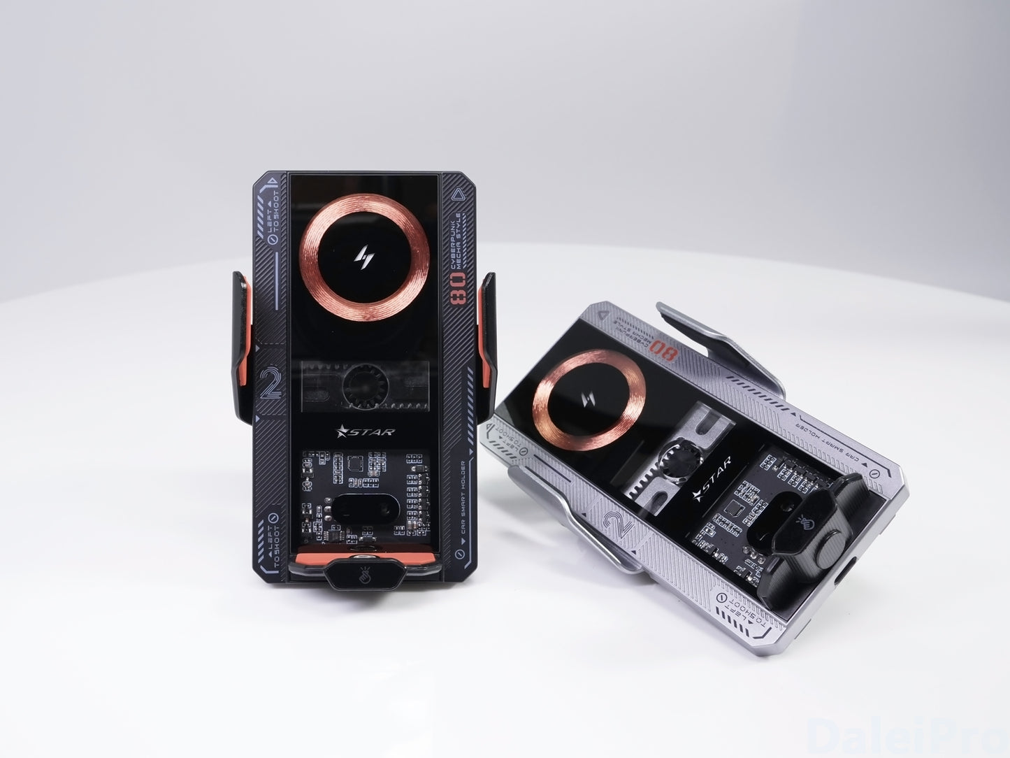 CyberClamp™ – RGB Auto-Clamp Phone Holder