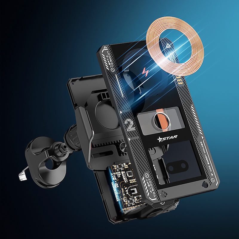 CyberClamp™ – RGB Auto-Clamp Phone Holder