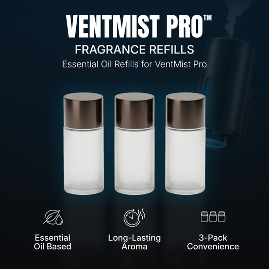 VentMist Pro™ Fragrance Refill Bottles (3-Pack)