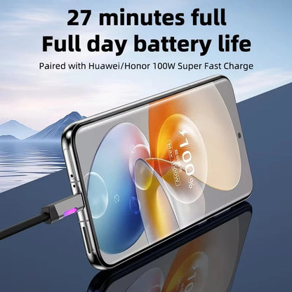 NeoCharge™ RGB Fast Cable — 100W Ultra-Fast Charging