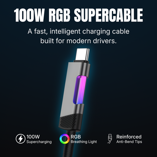 NeoCharge™ RGB Fast Cable — 100W Ultra-Fast Charging