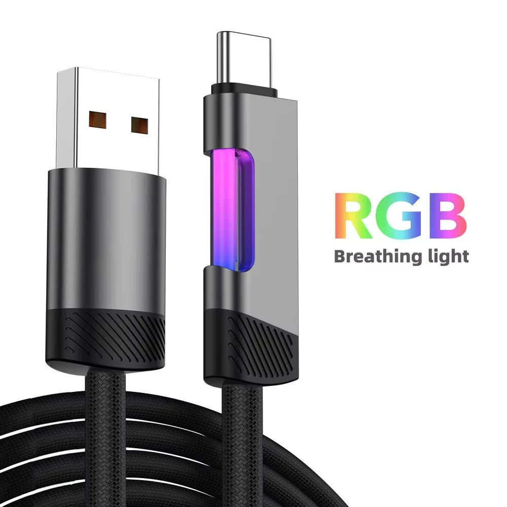 NeoCharge™ RGB Fast Cable — 100W Ultra-Fast Charging